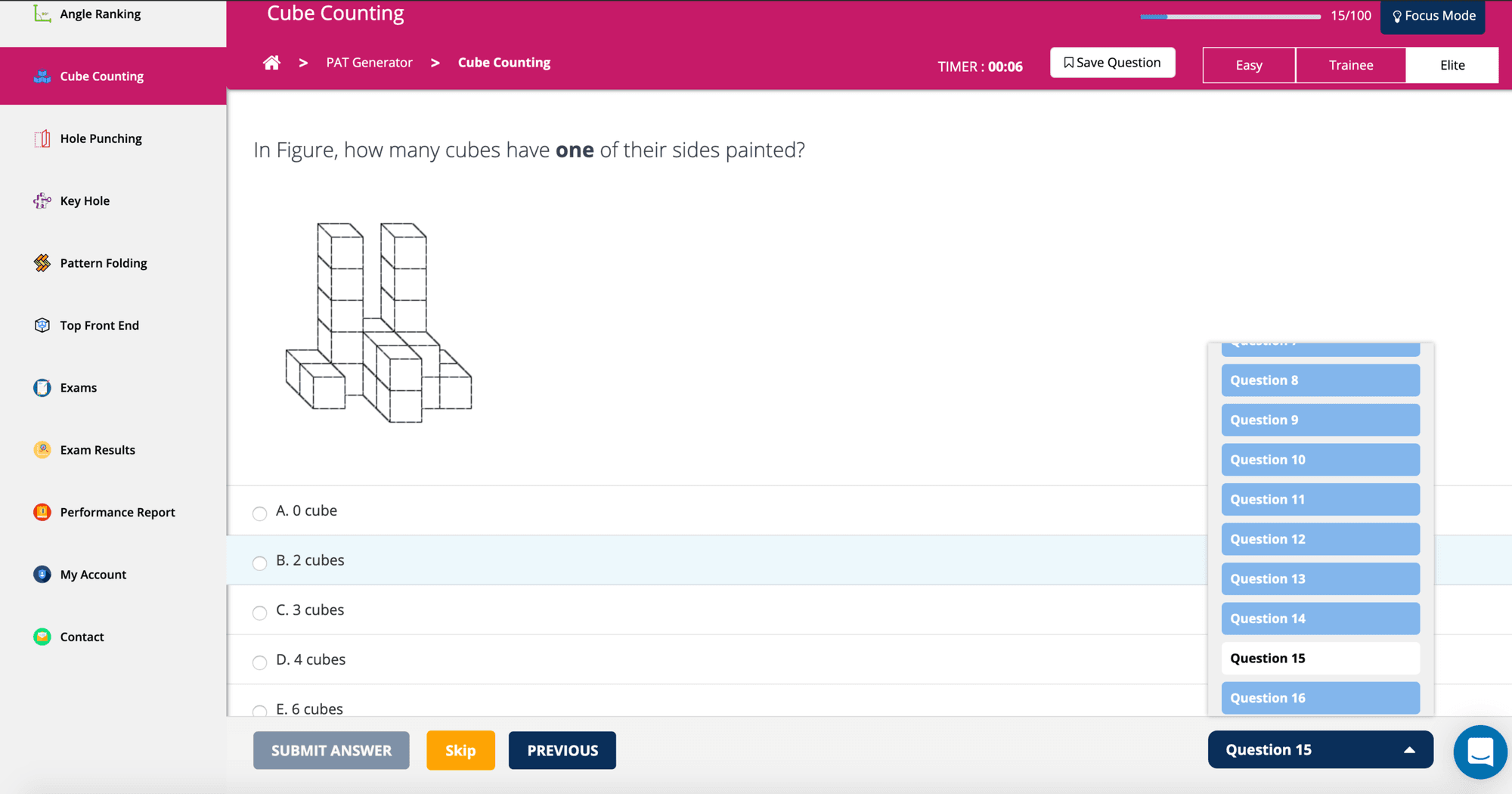 PAT Cube Counting - A Guided Introduction 2020 [Updated]